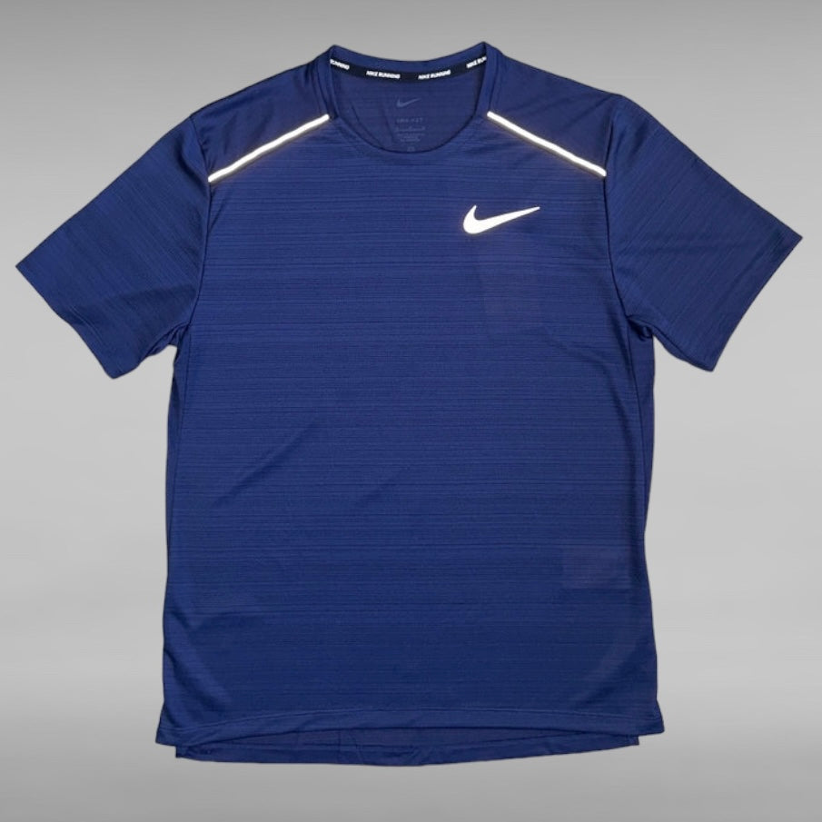 NIKE MILER 1.0 TSHIRT MIDNIGHT NAVY