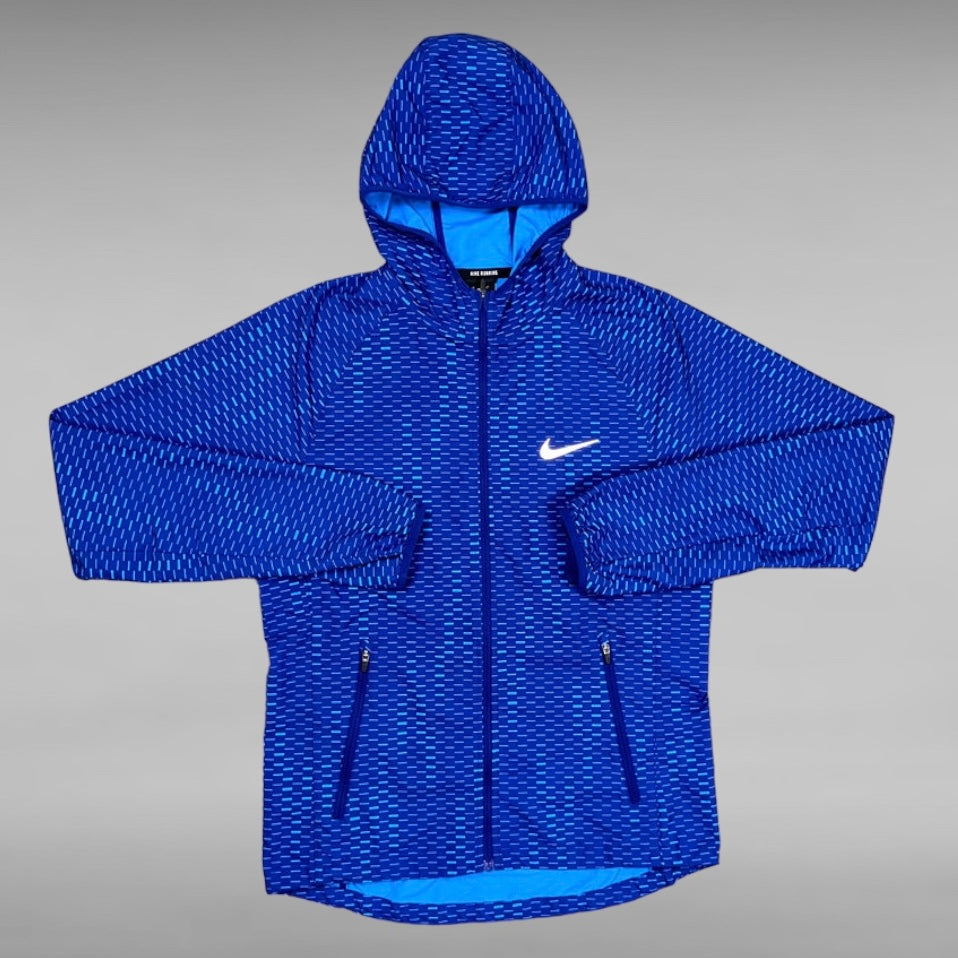 NIKE DIGITAL PRINT JACKET - BLUE