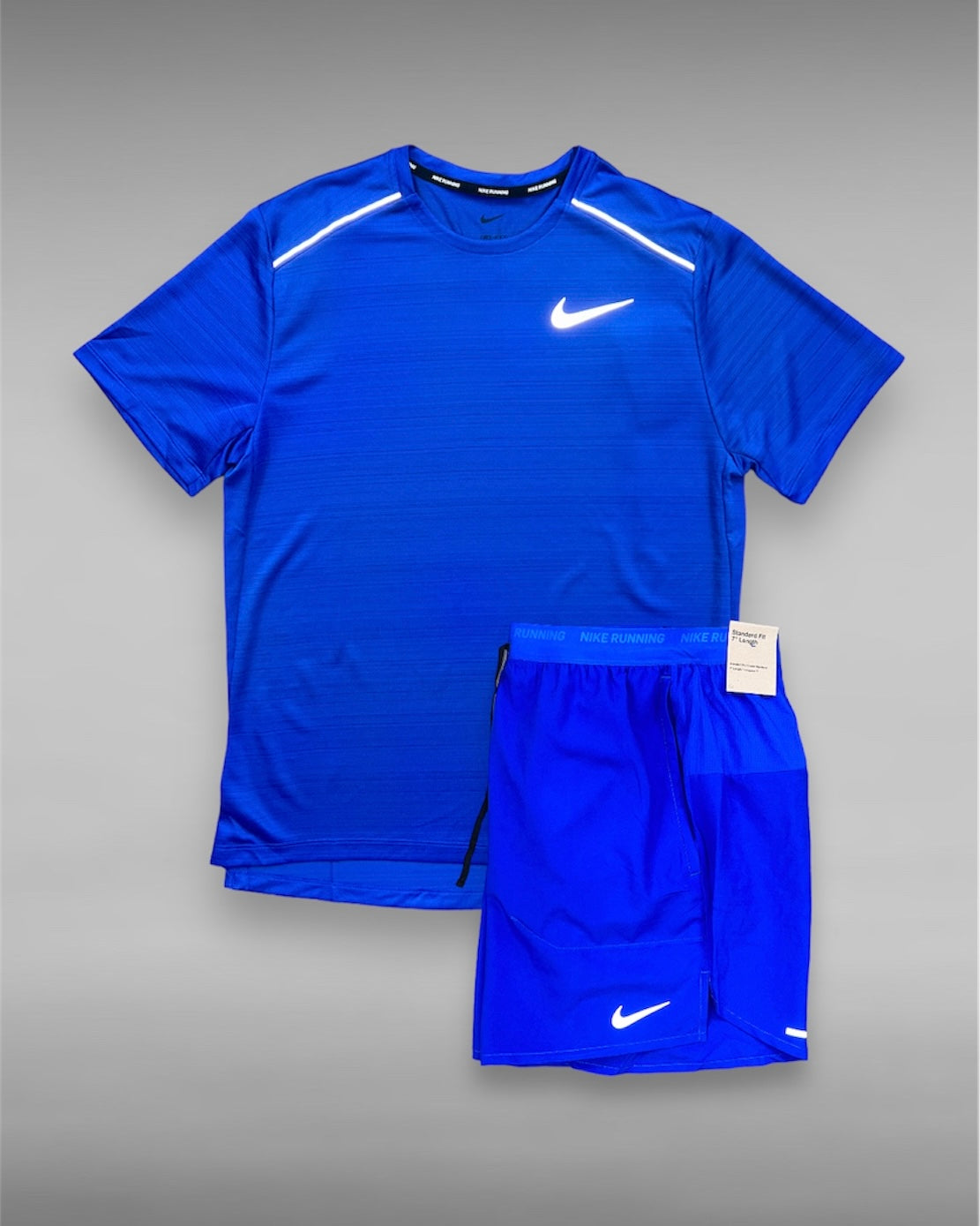 NIKE MILER REFLECTIVE SET - BLUE – techattire