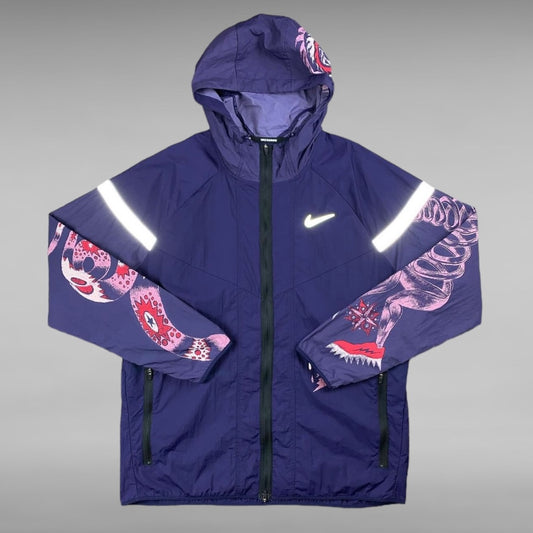 NIKE DRAGON WILD RUN JACKET - PURPLE