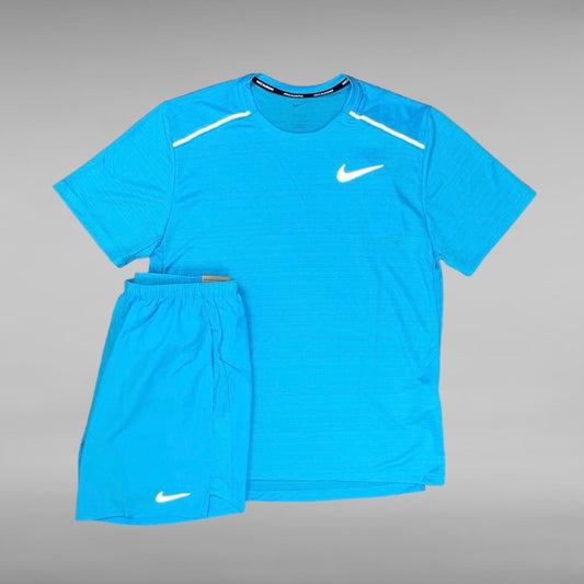 NIKE MILER REFLECTIVE SET - AQUA