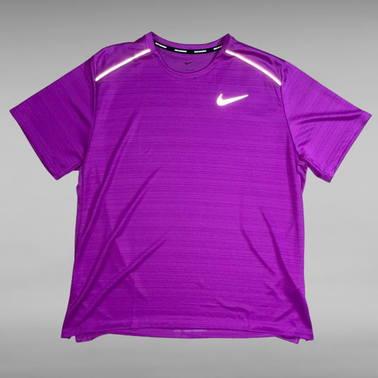 NIKE MILER 1.0 TSHIRT - GRAPE